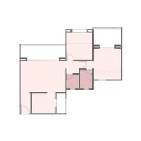 Rajveer Garima Wakad 2 BHK Floor Plan Image